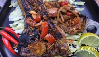 kambing guling sate kambing Indonesian grilled lamb
