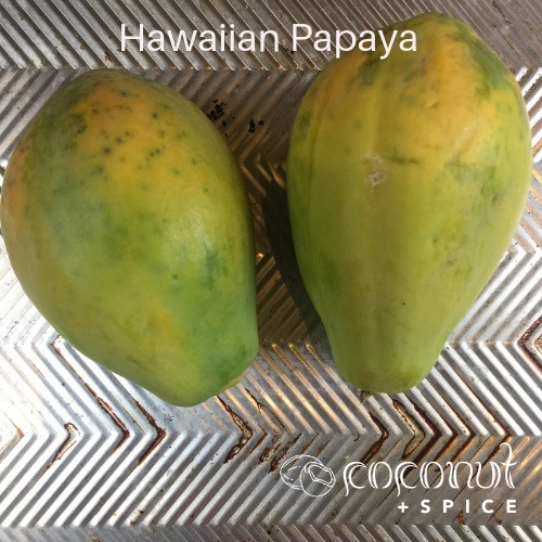 Hawaiian papaya