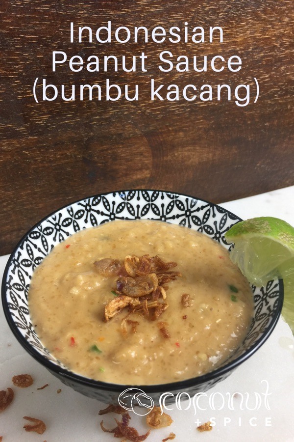 Best Peanut Sauce Recipe - Indonesia